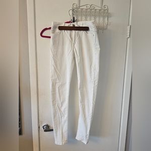 White jeans Banana Republic